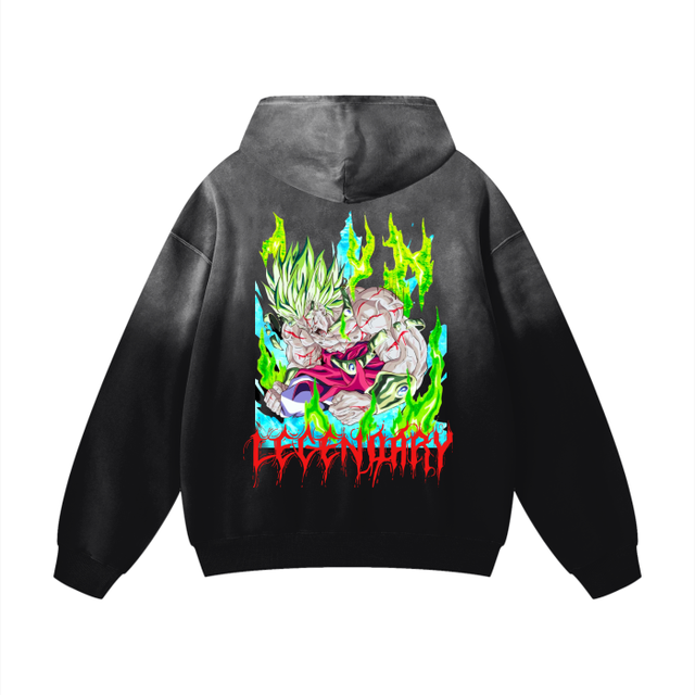 BROLY “LEGENDARY SUPER SAIYAN” SWEATSHIRT anime streetwear by Limit Breakers Gear