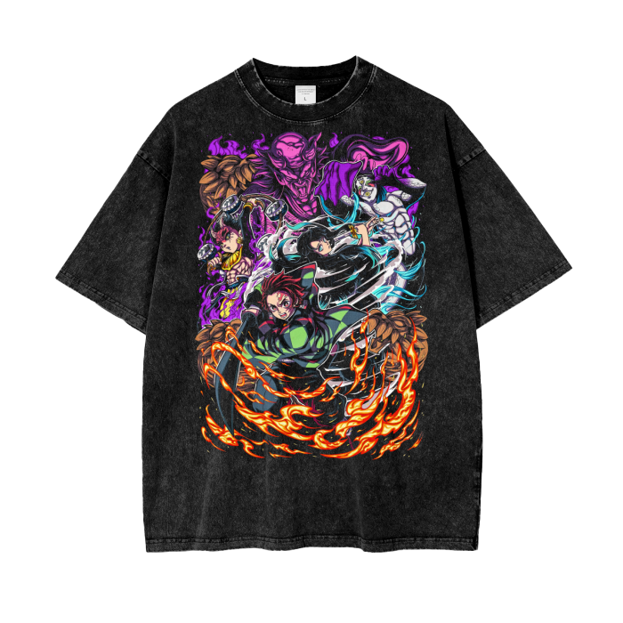 Anime,T-shirt,Manga,Demon slayer